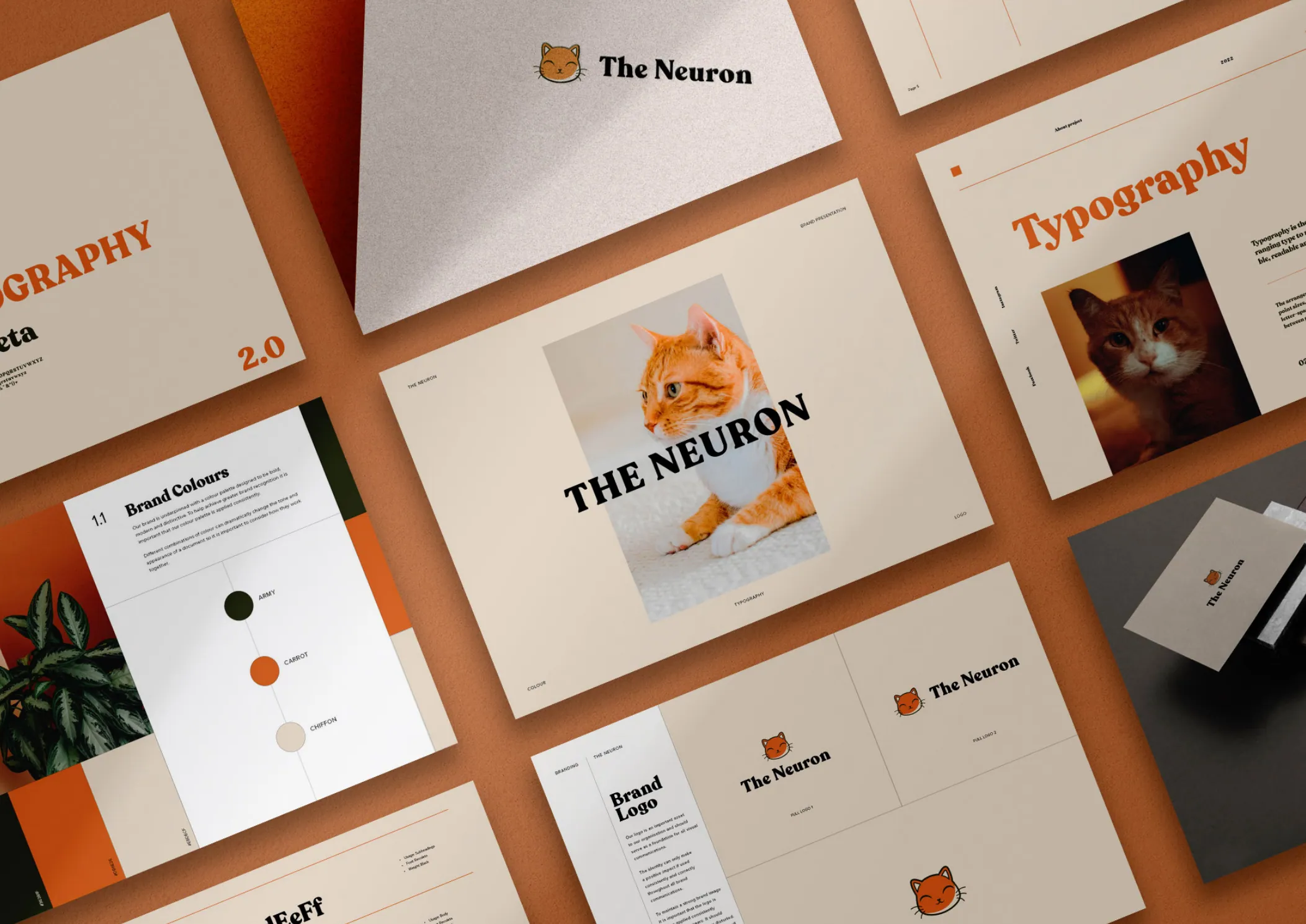 The Neuron brand identity